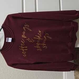 Crew neck sweatshirt